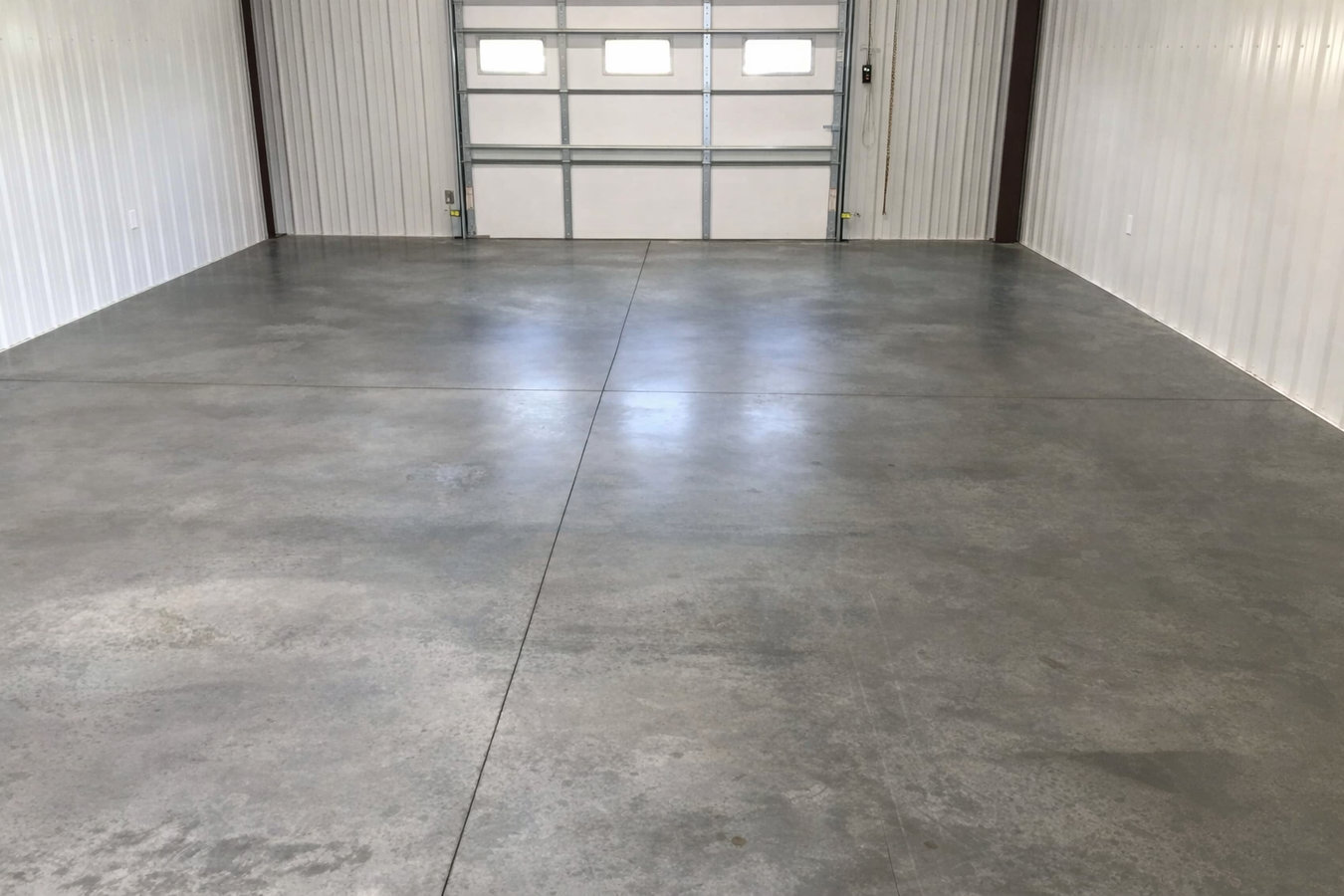 Concrete floor installation